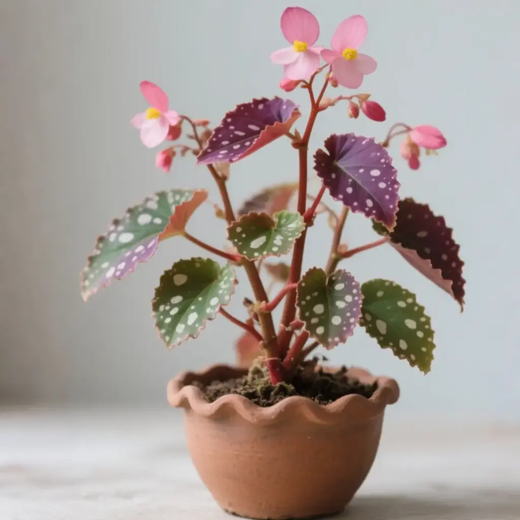 蝶衣秋海棠盆栽